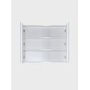 Ver imagem 6 de Gabinete para Banheiro com Cuba e Armario 80cm Mdf Freijo com Branco Paris - On Móveis