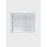 Gabinete para Banheiro com Cuba e Armario 80cm Mdf Freijo com Branco Paris - On Móveis - 6