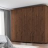 Guarda Roupa Casal em Mdp com 6 Portas Everet - 1