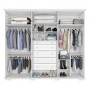 Ver imagem 2 de Guarda Roupa Casal Everet 6 Portas de Bater 5 Gavetas
