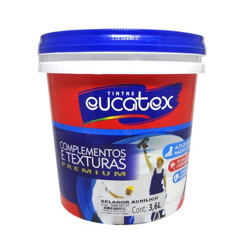 Selador Acrílico 3,6 Litros - Eucatex
