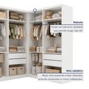 Ver imagem 5 de Closet Infantil sem Portas 4 Gavetas Seraphina Branco