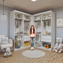 Ver imagem 5 de Closet Infantil sem Portas 4 Gavetas Seraphina