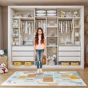 Ver imagem 5 de Módulo Closet Infantil sem Portas 6 Gavetas Amara