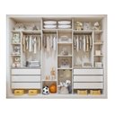 Ver imagem 2 de Módulo Closet Infantil sem Portas 6 Gavetas Amara