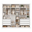 Ver imagem 2 de Módulo Closet Infantil sem Portas 6 Gavetas Amara Branco