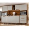 Kit de Armários para Cozinha Mdp 8 Portas 3 Gavetas Apollo - 1