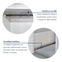 Ver imagem 7 de Guarda Roupa Infantil Premium Elara 138cm 2 Portas 2 Gavetas Minastex Branco