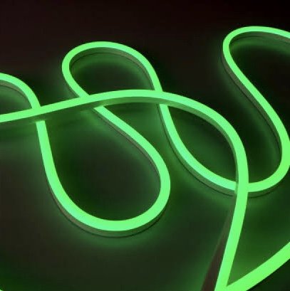 Mangueira Fita Led Neon Flex 12v Verde Metro Ip67 - 2