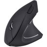 Mouse Sem Fio Recarregavel 2.4 Ghz Vertical Ergonomico Ortopedico Power Fit 1600 Dpi Preto Usb - Pm3 - 1