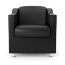 Ver imagem 3 de Poltrona para Salão Beleza Consultório Balaqui Decor Cor:Preto