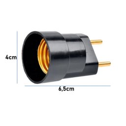 Bocal Soquete Porta Lampada Borne Embutido Base E27 | Utilimix | 02 Un - 2