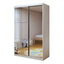 Ver imagem 4 de Guarda Roupa Infantil Premium Lumi 138cm com Espelho 2 Portas 2 Gavetas Minastex Branco