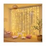 Cortina Natal Branco Quente 500 Lâmpadas Sala Decoração Enfeite Led Luminação Natalina Festa Luz Lum - 6