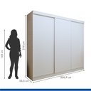 Ver imagem 5 de Guarda Roupa Infantil Premium Thalia 205,9cm 3 Portas 4 Gavetas Minastex