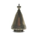 Ver imagem 4 de Adorno Imagem Nossa Senhora Aparecida Metal Dourado 9cm