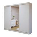 Ver imagem 4 de Guarda Roupa Infantil Premium Elô com Espelho 3 Portas 4 Gavetas 205,9cm Minastex Branco