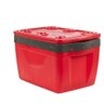 Caixa Térmica Cooler 65l Porta Copos Vermelho - 2