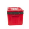 Caixa Térmica Cooler 65l Porta Copos Vermelho - 3