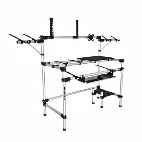 Rack Titanium Studio Rs120 P/ Controlador e Mixer Alumínio