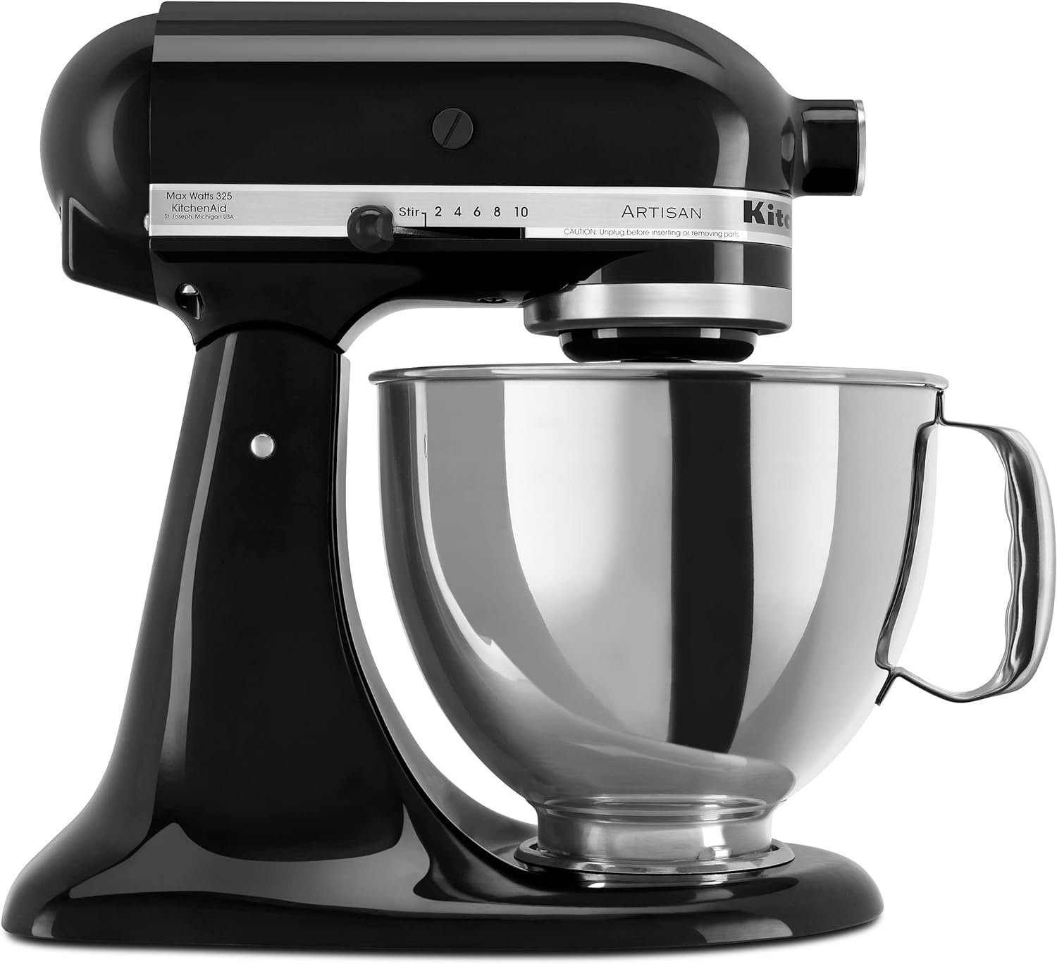 Kitchenaid Artisan Mixer 5qt, 10 Vel. Escudo, Preto Onyx