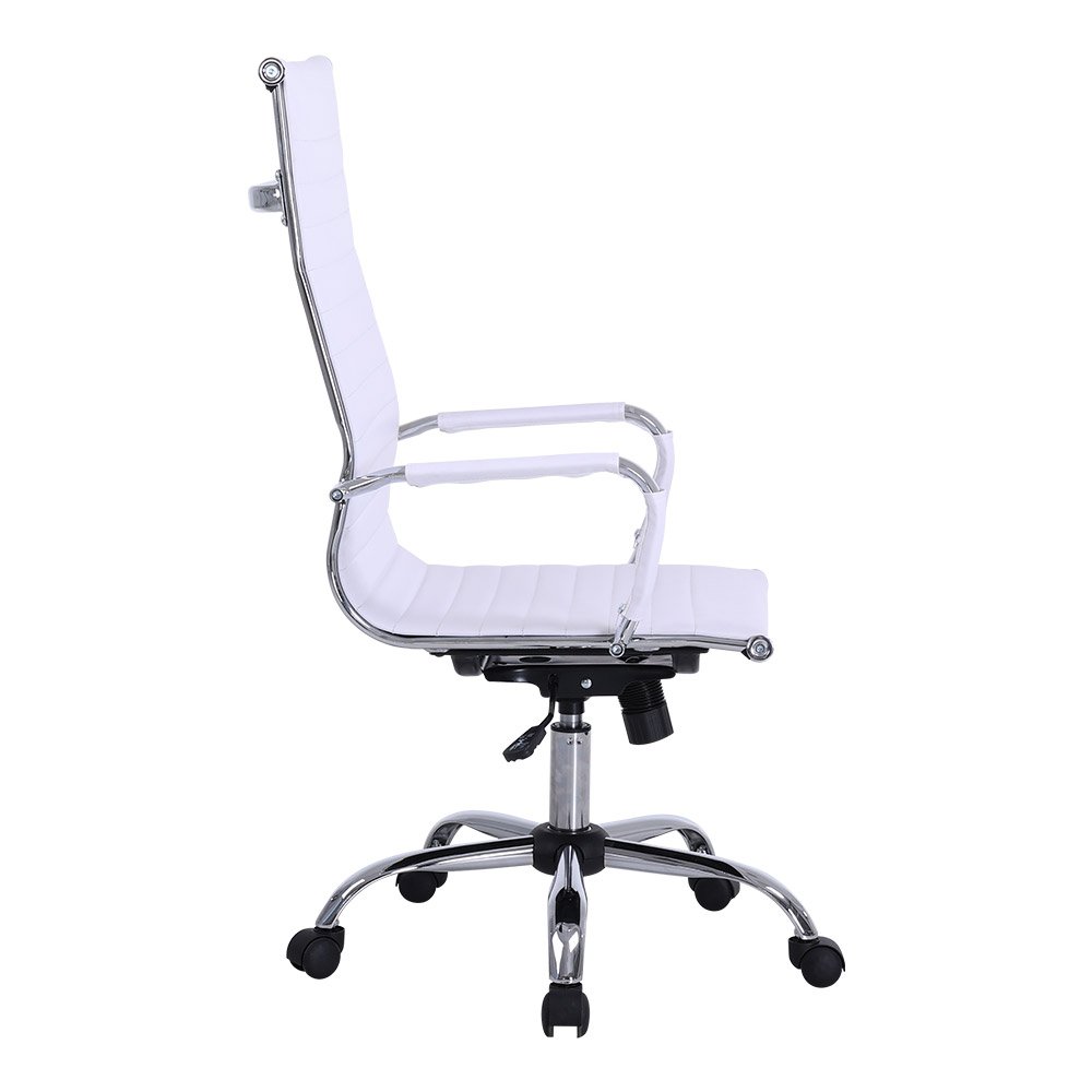 Cadeira Escritório Diretor Giratoria Premium Branco - 3