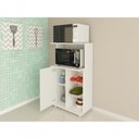 Ver imagem 3 de Balcão Para Forno E Microondas Com Fruteira Bf3207 Branco