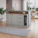 Ver imagem 5 de Kit Ilha Gourmet 2 Portas 3 Gavetas com Tampo