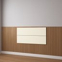 Ver imagem 1 de Modulo Painel Cabeceira Casal America Off White - Mopar