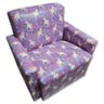 Poltrona Infantil Sofazinho Reforçada Decoração Modelos Unicórnio Lilás - 3