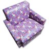 Poltrona Infantil Sofazinho Reforçada Decoração Modelos Unicórnio Lilás - 4