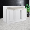 Ver imagem 1 de Kit Ilha Gourmet 3 Portas com Tampo Emily