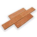 Ver imagem 6 de Revestimento Cerâmica Natural - Tijolinho Ravena Rosato 6,3x24,3cm