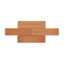 Ver imagem 4 de Revestimento Cerâmica Natural - Tijolinho Ravena Rosato 6,3x24,3cm