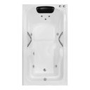 Ver imagem 1 de Banheira Retangular Tamarin Completa com Hidro em Acrílico - 127v