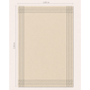 Ver imagem 5 de Toalha de Mesa Viena 8 Lugares Algodão 1,40 x 2,50 m Creme Santa Sofia