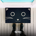 Ver imagem 5 de Tapete Capacho Estampado - 40cm X 60cm:gato