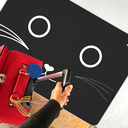 Ver imagem 3 de Tapete Capacho Estampado - 40cm X 60cm:gato