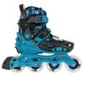 Patins Infantil X-light Azul com Rodas Led Par Tam G 33-36 - 1