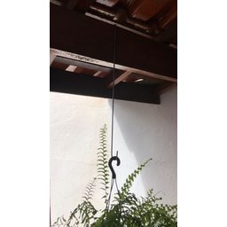 6 Ganchos Caibro 50cm P/ Pendurar Plantas e Gaiolas - 4