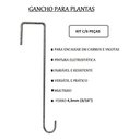 Ver imagem 3 de 6 Ganchos Caibro 50cm P/ Pendurar Plantas e Gaiolas