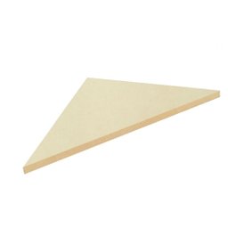Prateleira de Canto 42x30 cm Trovarelli Natural - 1