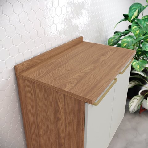 Tampo para Balcão 800mm Yasmin Espresso Móveis