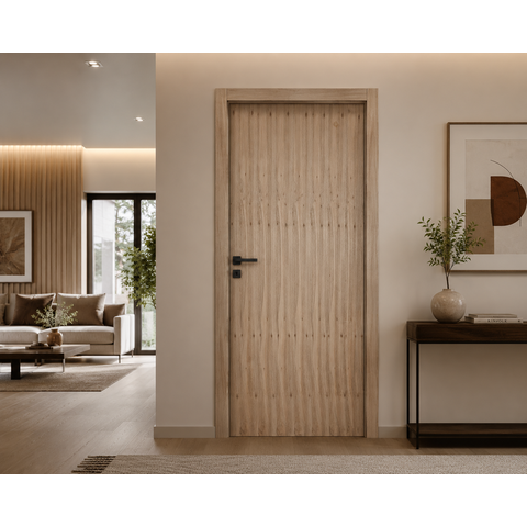 Folha de Porta Capa de Freijó Natural 210x72