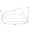 Puff Pet Cama Estofada com Almofada para Cachorro Amora E01 Suede Cinza - Inoviza - 5