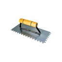 Ver imagem 3 de Desempenadeira Dentada em Aço Carbono Cimento Reboco 25x12cm