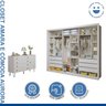 Quarto Infantil Closet Premium Amara 242cm e Cômoda 129,5cm 1 Porta 4 Gavetas Minastex - 14