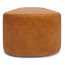 Ver imagem 6 de Kit 02 Puffs Decorativos Orgânicos para Living Quarto 160cm Doha W01 Couríssimo Canela - Lyam Decor
