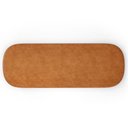 Ver imagem 7 de Kit 02 Puffs Decorativos Orgânicos para Living Quarto 160cm Doha W01 Couríssimo Canela - Lyam Decor