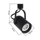 Ver imagem 7 de Spot Bell P/ Trilho Par20 Preto